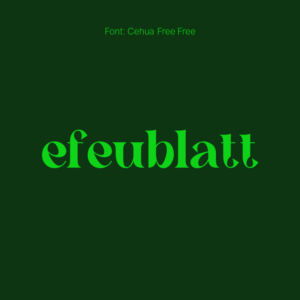 Efeublatt